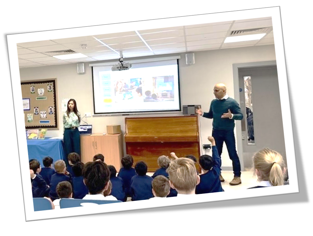 Cyber Ved Kids assembly at Hampton Pre-Prep & Prep School for Safer Internet Day 2026